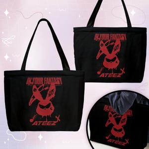 ATEEZ IN YOUR FANTASY トートバッグ トートバッグ - ATEEZ JAPAN OFFICIAL EVENT GOODS STORE