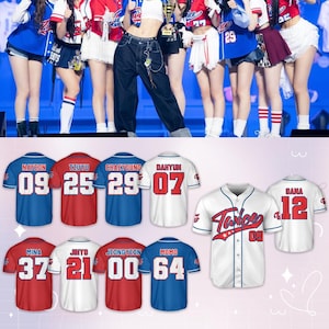 Twice Baseball Jersey - Etsy