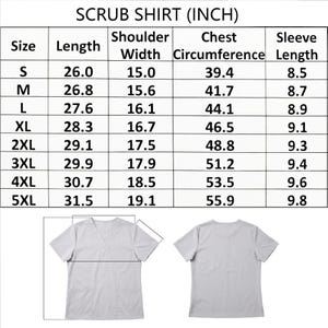 Uniforme médico azul agua con diseño de pingüino, ideal como regalo para la Semana de la Enfermería, Día de la Madre, ropa sanitaria, camisa de cuello en V. imagen 7