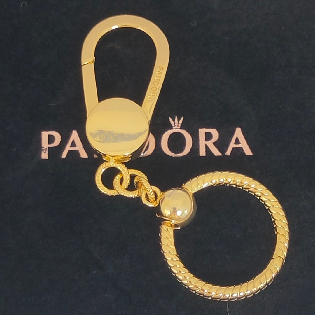 Pandora Moments Small Bag Charm Holder, Goldplated Charm Pendant
