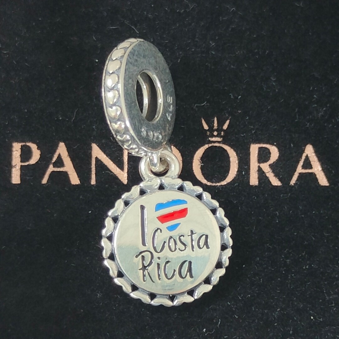 Pandora I Love Costa Rica Exclusive Dangle Charm Pendant S925 Etsy