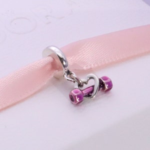Barbell charm shop pandora