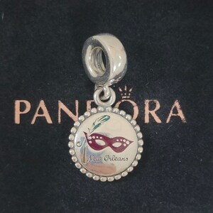 Mardi gras pandora charm clearance