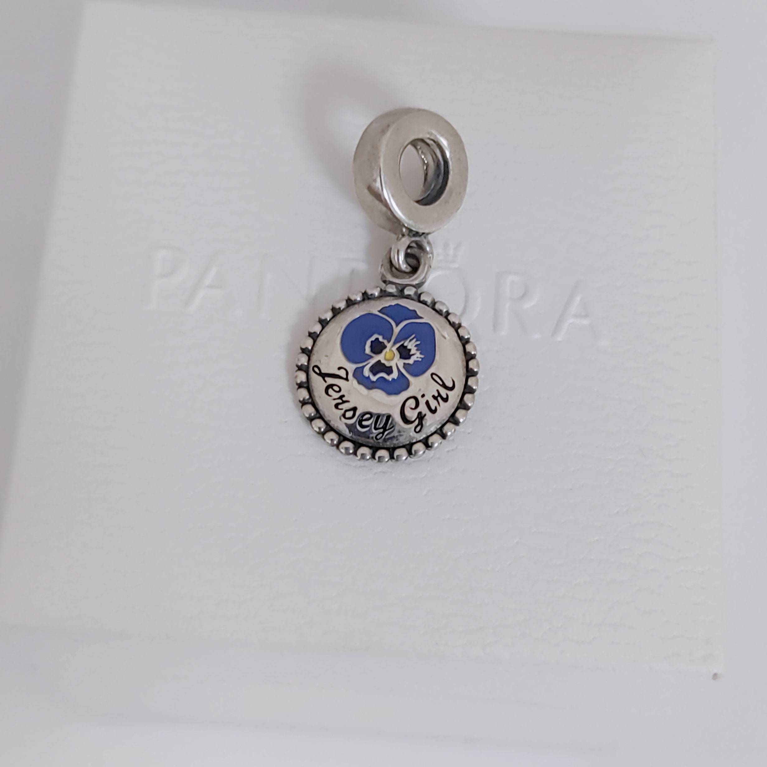 Jersey girl pandora charm clearance