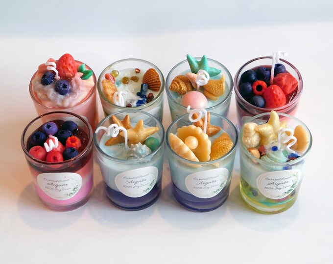 Scented Candles Clearance Leftovers, Candles on Sale, Sweet Fruit