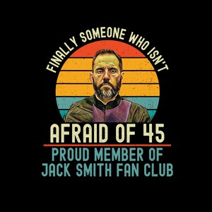  Jack Smith Fan Club Retro American Patriotic Political T-Shirt  : Clothing, Shoes & Jewelry