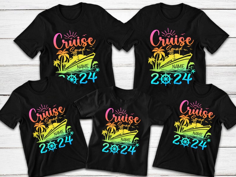 Personalized Family Cruise 2025 Shirt, Cruise Squad Shirts, Family