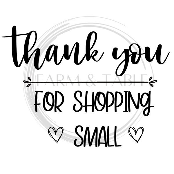 THANK YOU FOR SHOPPING SMALL ? ☺️ Thank You for Shopping Small main image 4