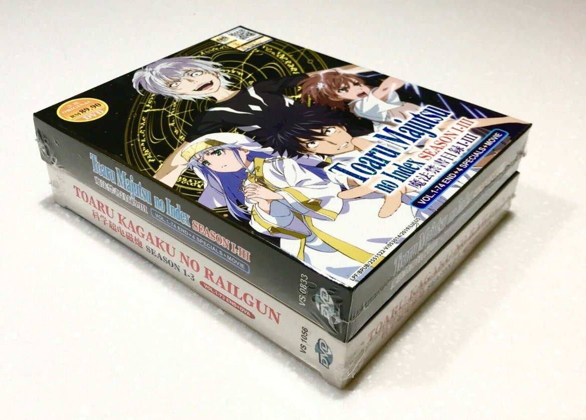 DVD ANIME Toaru Kagaku No Accelerator Vol.1-12 End ENGLISH DUBBED Region  All