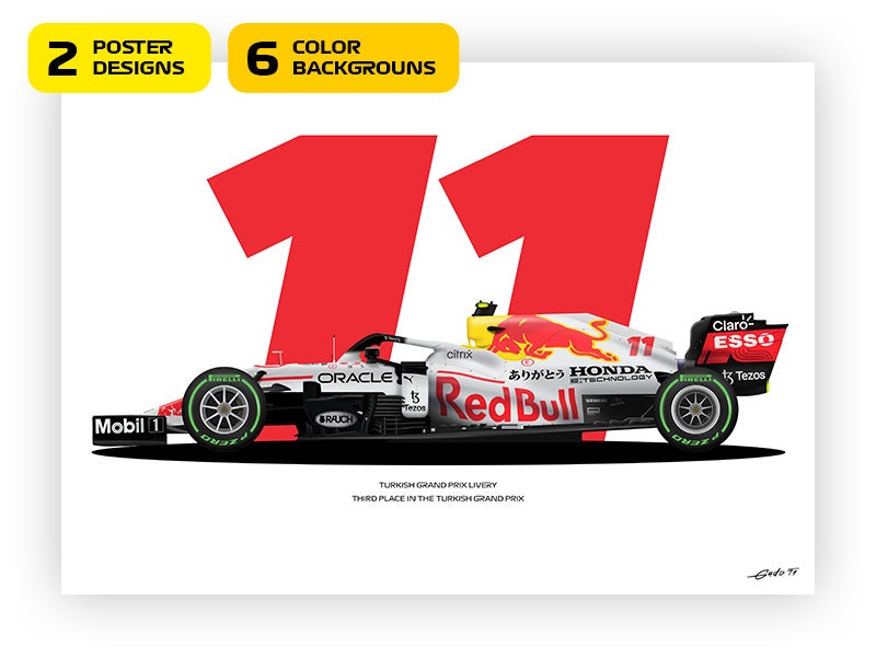 F1 レッドブル　RB ポストカード レッドブル、RBチームグッズ購入でオフィシャルポストカード