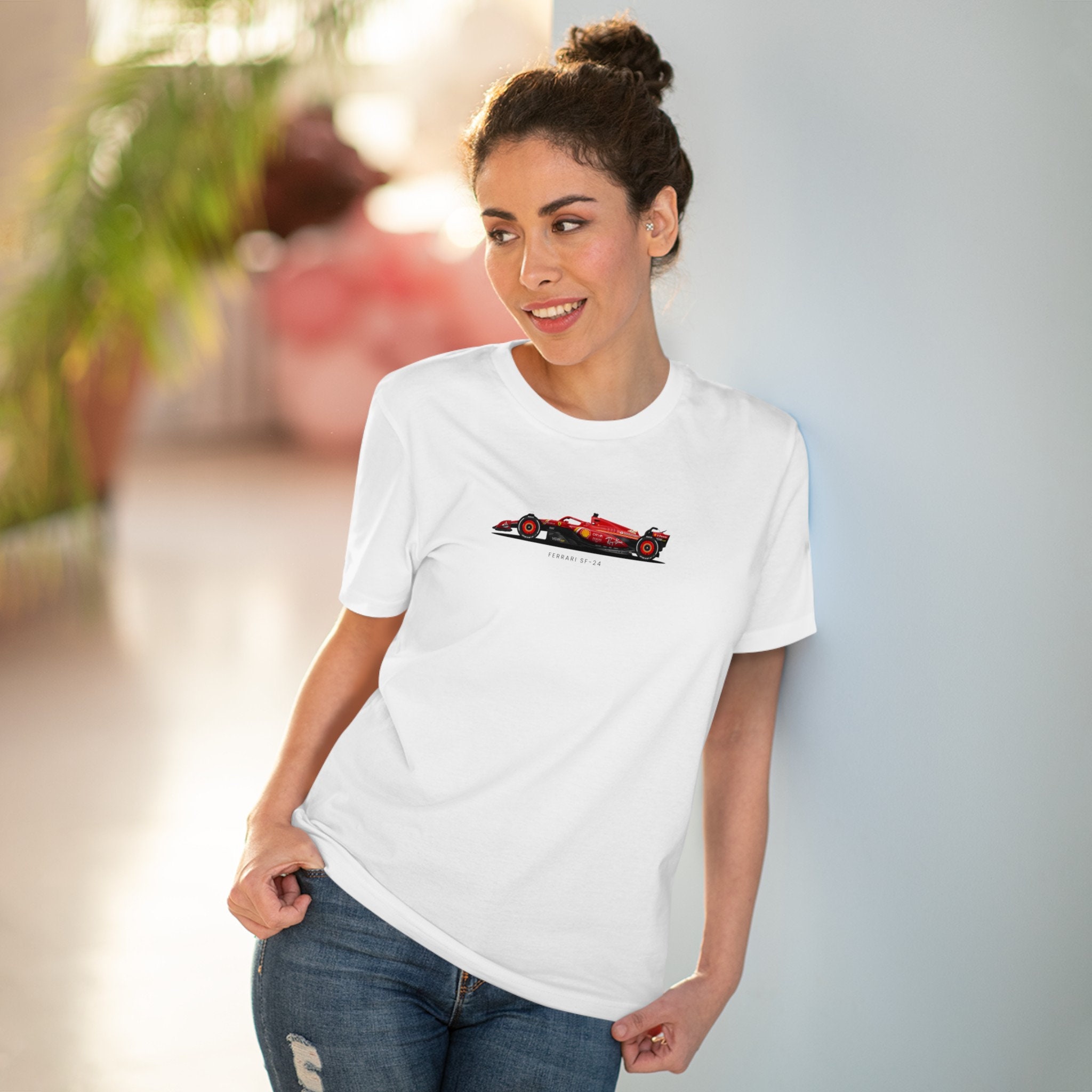 Transfert DTF (Direct To Film) Motif FERRARI - Pour Personnaliser T-shirts Et Textiles, Fait Main En France