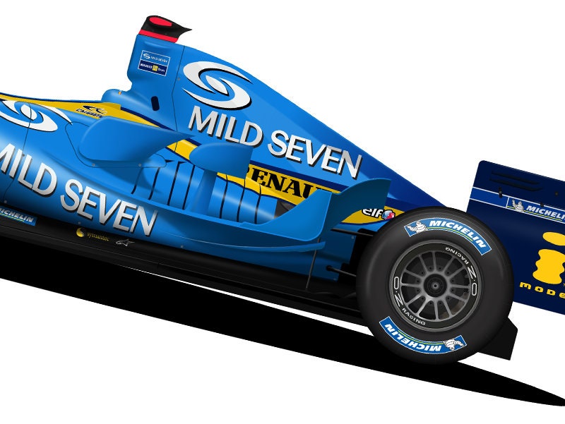 ★他出品無★希少 F1 2005 RENAULT R25 フェルナンド・アロンソ ☆他出品無☆希少 F1 2005 RENAULT R25 フェルナンド・アロンソ