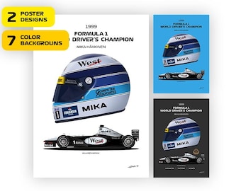 フィンランドの元レーシングF1ドライバー、ミカ・ハッキネンの直筆