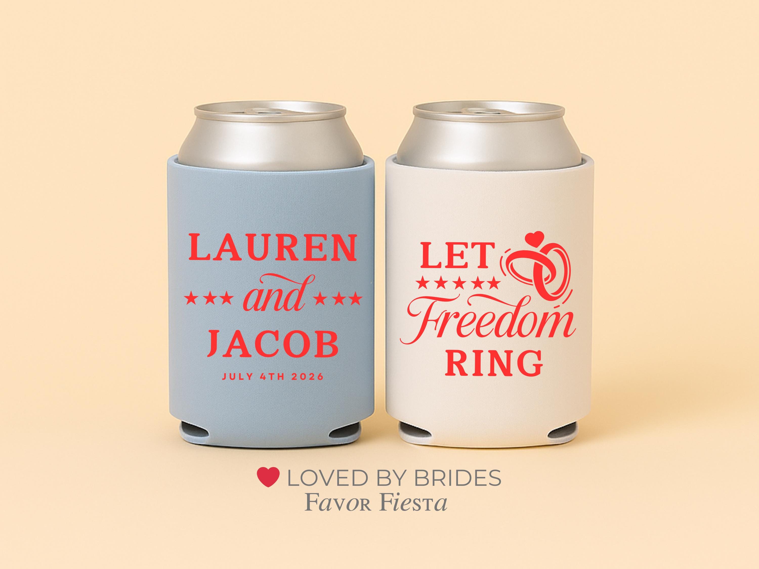 Patriotic Can Coolers