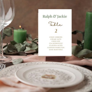 Wedding Seating Chart Card Template Wedding Chart Card Etsy Wedding Seating Chart Card Template Wedding Chart Card Etsy
