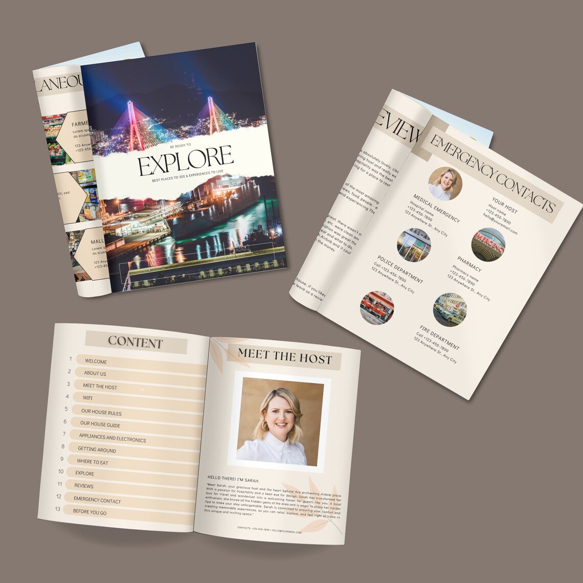 Airbnb Host Bundle, Airbnb Book Template, Airbnb Cleaning Checklist ...