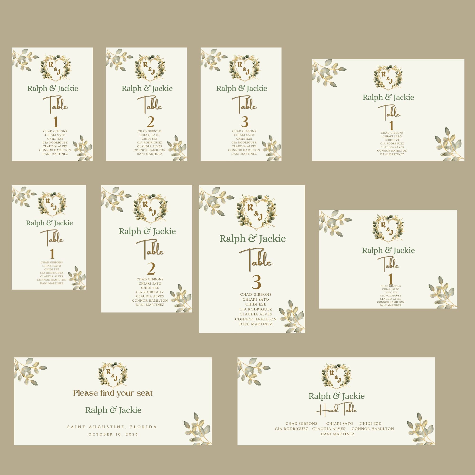 Wedding Seating Chart Card Template Wedding Chart Card - Etsy
