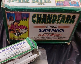 1 Kilo+ Chandtara Green Brand Saleti Slate chalk Pencil Organic Indian Natural New UK stock  tracked post:get in 24hrs