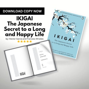 Ikigai The Japanese Secret To A Long And Happy Life | E-book Digital Download PDF EPUB Kindle