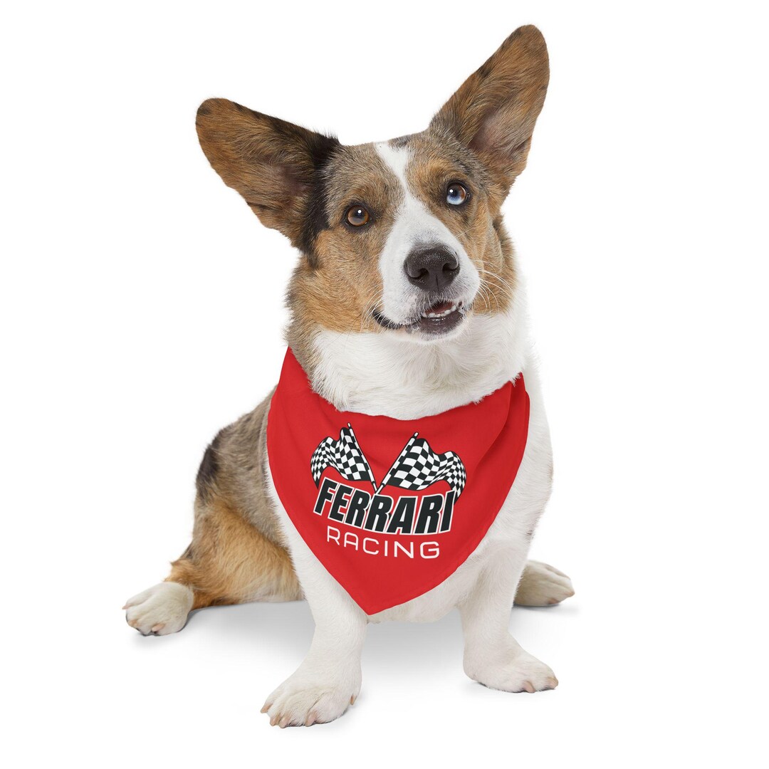 Ferrari Formula 1 Dog Bandana Ferrari F1 Racing Dogcollar Formula One ...