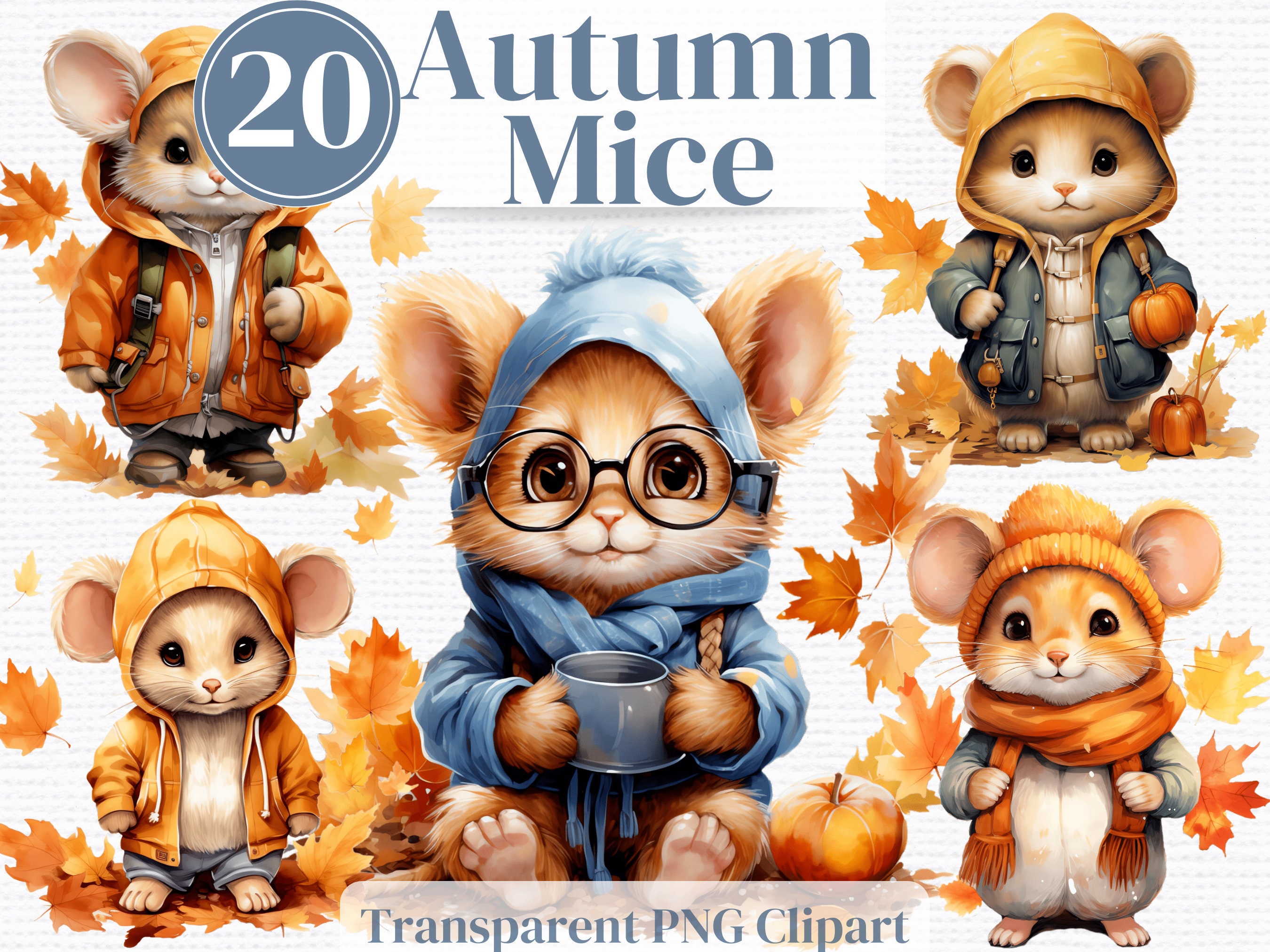 Autumn Mice Png Watercolor Clipart Mouse Images For Planners Etsy autumn-mice-png-watercolor-clipart-mouse-images-for-planners-etsy