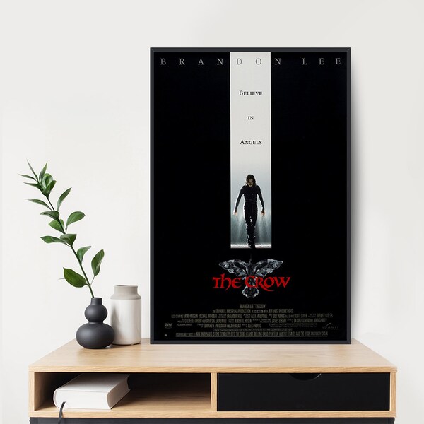 The Crow  Art Movie Wall Room Decor Canvas Poster