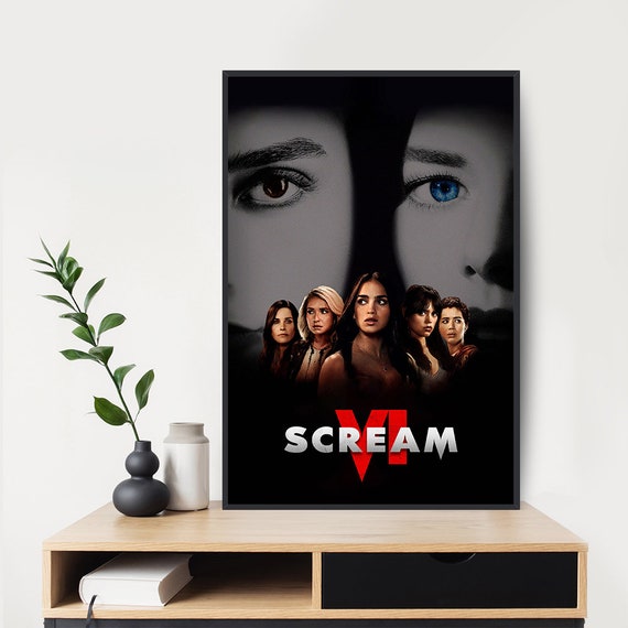  Scream 6 Poster Horror Movie Poster for Bedroom