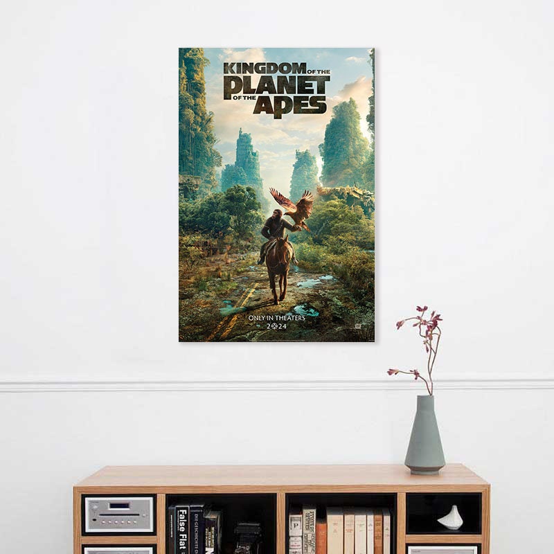 Kingdom of the of the Apes 2024 New Movie Poster sold by Pickax