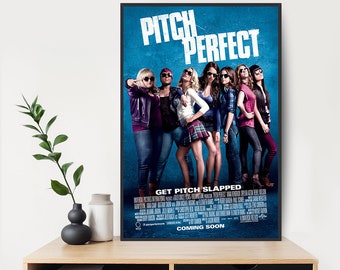 Pitch Perfect 2012 Movie Poster Art Movie Wall Room Decor Canvas Poster sans bordure