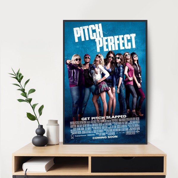 Pitch Perfect 2012 Movie Poster  Art Movie Wall Room Decor Canvas Borderless Poster