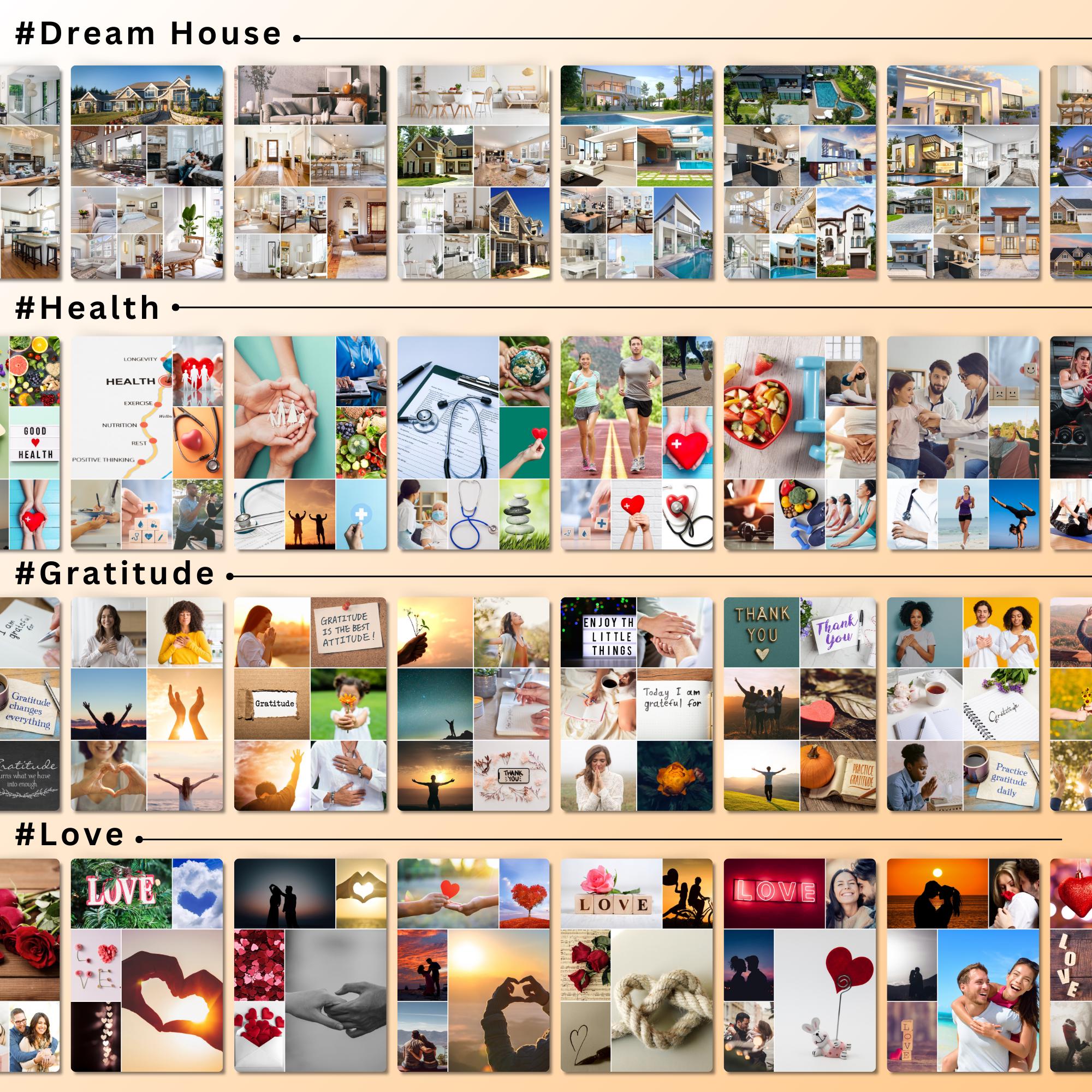 Ultimate Vision Board Kit Bundle 2024 | Vision Board Printable | Law of ...