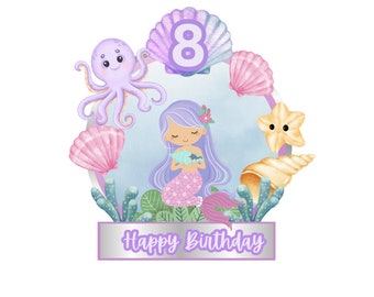 Baby Shark Style DIY Printable Cake Topper Instant Download Party ...