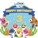 Baby Shark Style DIY Printable Cake Topper Instant Download Party ...