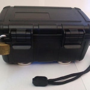 XL Magnetic Stash Box Contenitore di sicurezza nascosto Auto sicura Lingotti Soldi Contanti