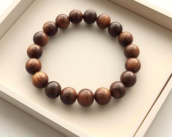 Rosewood Beaded Bracelet