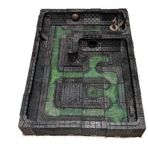 Sewers Set Magnetized Prepainted Tiles Starter for Dungeons and Dragons, Gaming Table, Pathfinder, Age of Sigmar, D&D image 4