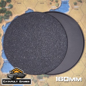 Round Bases for Warhammer 40k, Age of Sigmar, Necromunda, D&D, Tabletop Wargames 160mm