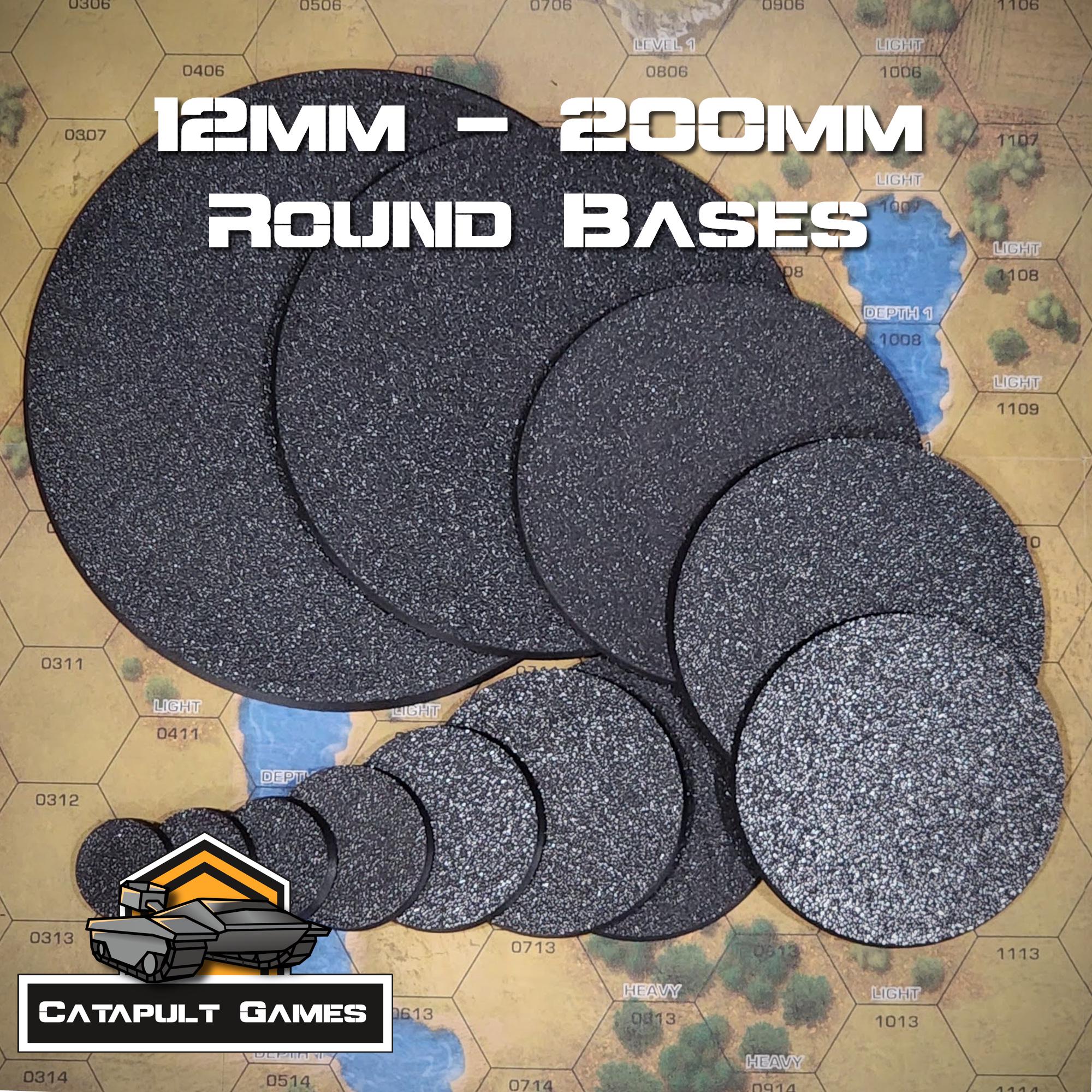 Round Bases for Tabletop Wargames