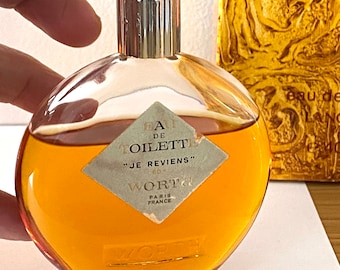 30 ml Worth Je Reviens 1960 Toilette parfum parfum oude vintage collectie