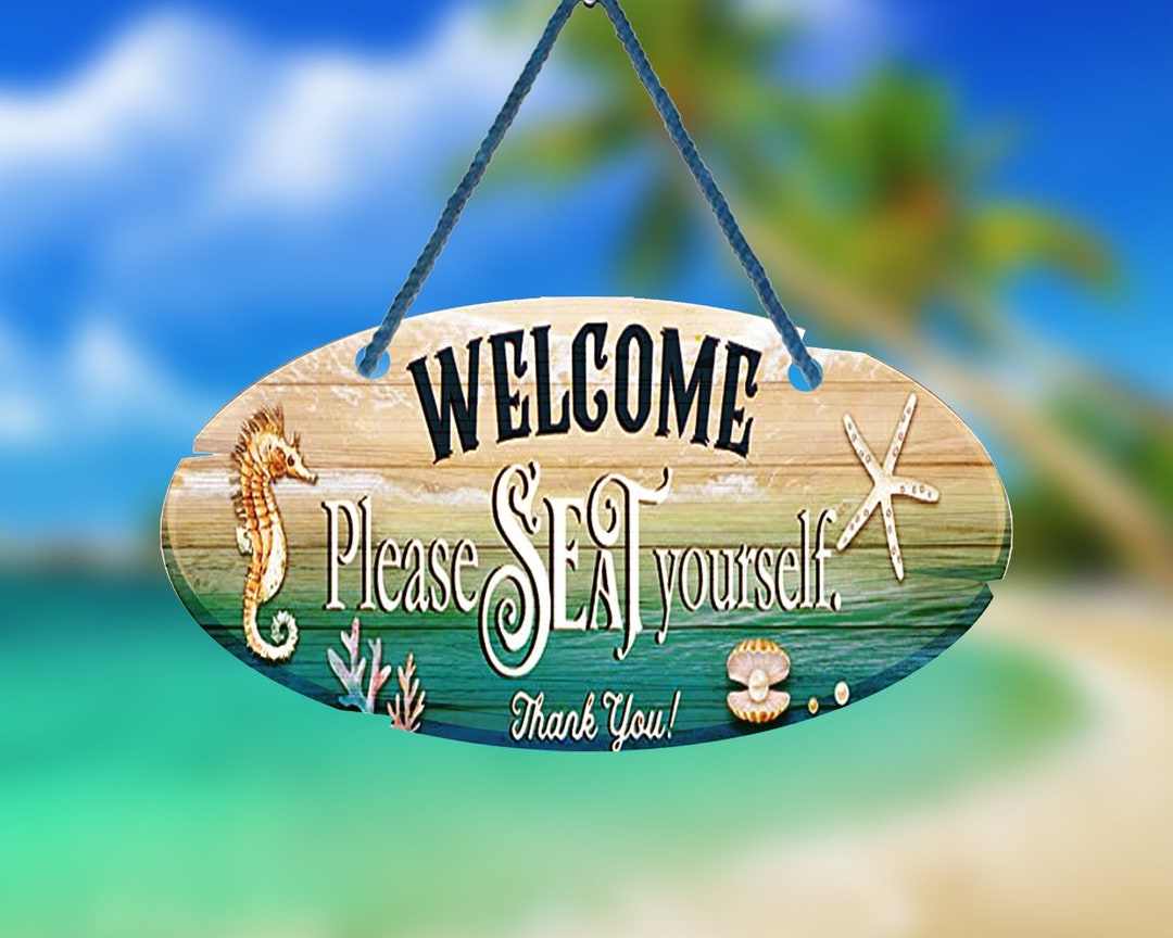 to Our Beach Wood Signpersonalized Beach House Wall Etsy