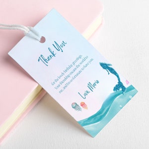 Mermaid Birthday Invitation Package Mermaid Decorations My Mermaid Splash Party Decorations EDITABLE Invitation Activity Kit Ocean-themed immagine 5