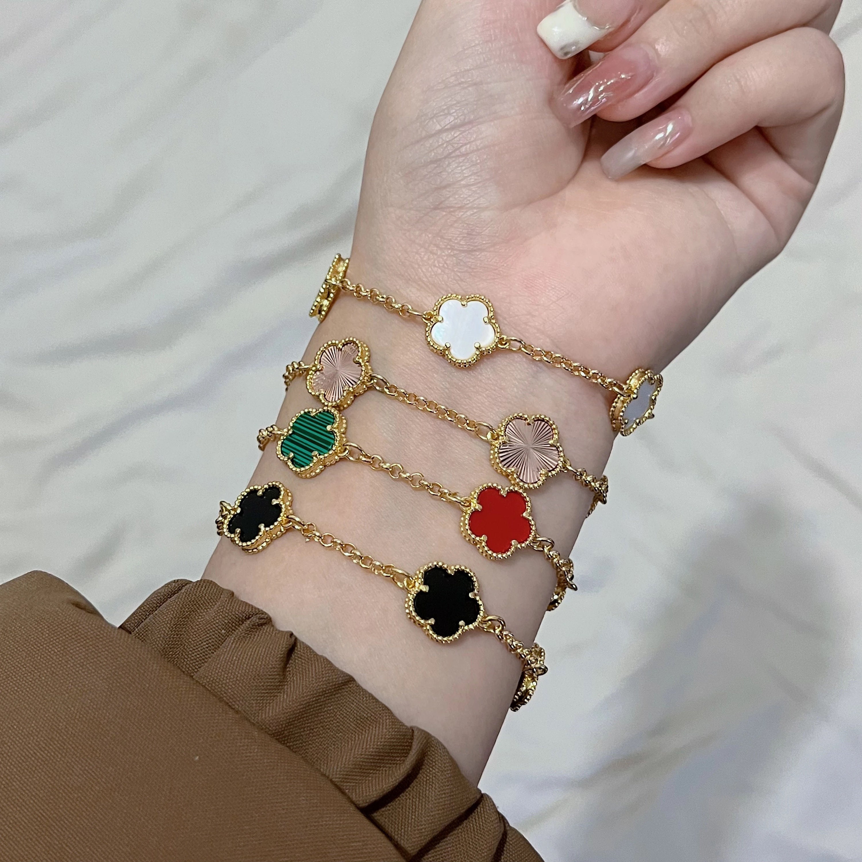 Ma pa dobrze mmm van cleef prix bracelet ciemno elastyczne noga