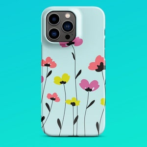 Plant Phone Case | Aesthetic Phone Case | iPhone 16 Pro Max | Botanical Phone Case | Tough Case