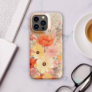 Vintage Plant Phone Case | Botanical Phone Case | Aesthetic Phone Case | Floral Phone Case | Tough Case