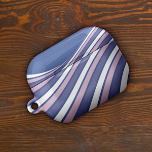 Purple Waves Custom AirPods Pro Case | Tough AirPods Case