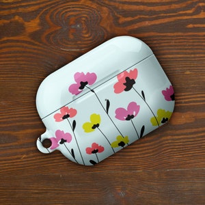 Colorful Flowers Custom AirPods Pro Case | Tough AirPods Case