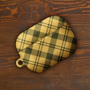 Premium Yellow Tartan Plaid Custom AirPods Pro Case | Tough AirPods Case