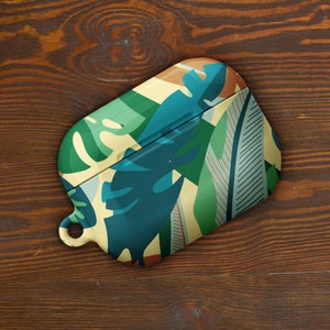 Jungle Flowers Custom AirPods Pro Case | Tough AirPods Case