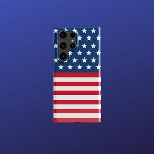 USA Flag Samsung Galaxy S24 Ultra Case  Patriotic Design for American Pride