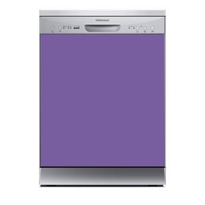 Dishwasher Magnet Cover  Kitchen Decoration  Dishwasher wrap  Waterproof  Easy to Install  Easy to Remove | Strong Lilac 043